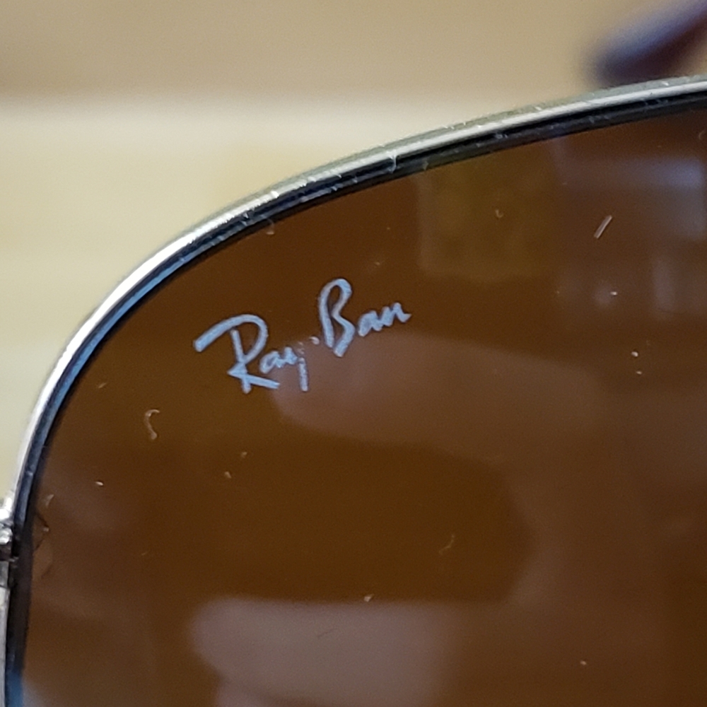 Authentic Ray-Bans Rosegold Aviators - image 2